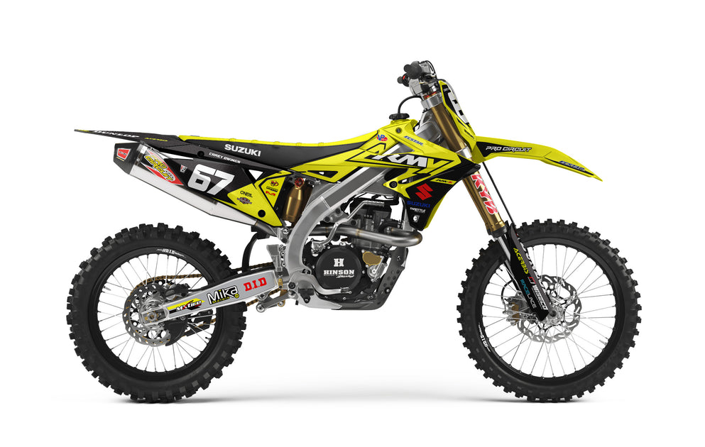 SUZUKI AMATEUR GRAPHIC KIT - 2025 – Throttle Syndicate