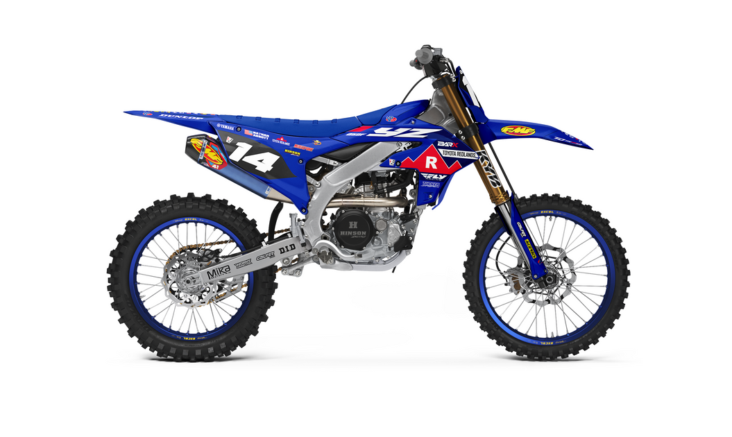BARX YAMAHA TEAM GRAPHIC KIT - 2025 AMATEUR – Throttle Syndicate
