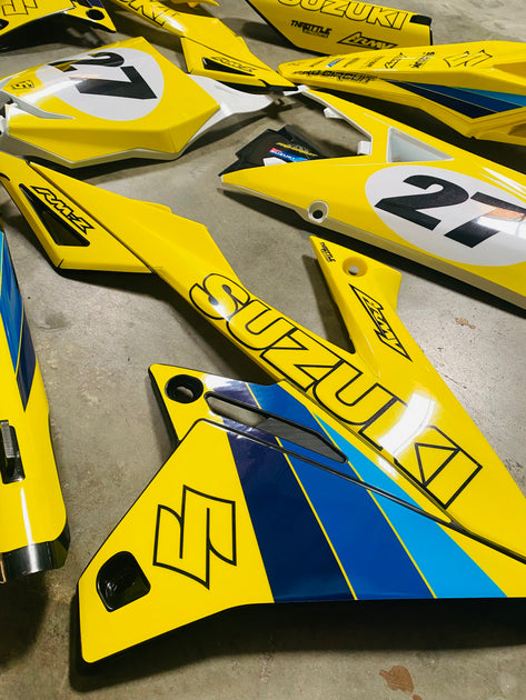 GRAPHICS AND PLASTIC SUZUKI 2019-2026 RMZ250 2018-2026 RMZ450 RM-Z