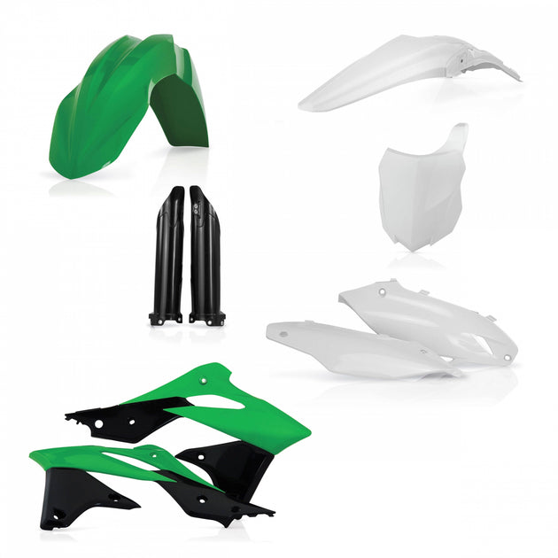 新品未使用　The Tvorogov Brothers　スクリーンプリント 13-16 KAWASAKI KX 250F FULL PLASTIC KIT - ACERBIS – Throttle Syndicate