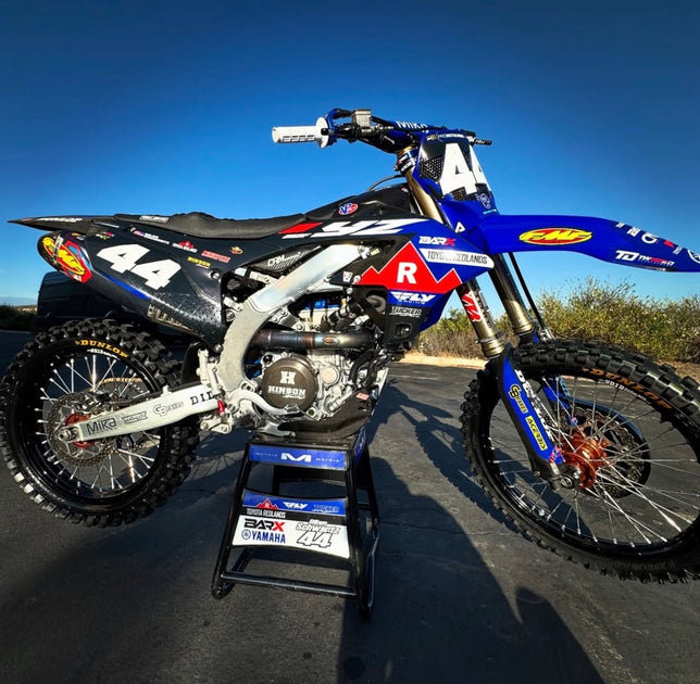 YAMAHA GAPHICS KIT 19-23 YZ250F 18-22 YZ450F BARX YAMAHA RACE TEAM