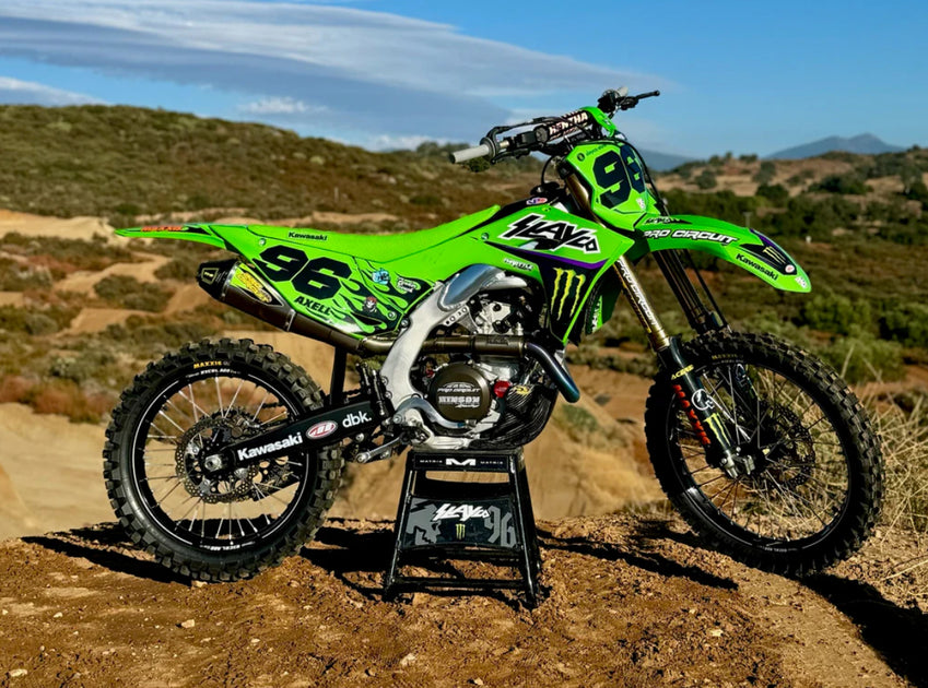 エル・クラシコ AXELL HODGES SLAYCO GRAPHIC KIT - FUEGO – Throttle Syndicate