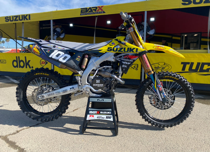 BARX SUZUKI TEAM GRAPHIC KIT - 2024 – Throttle Syndicate