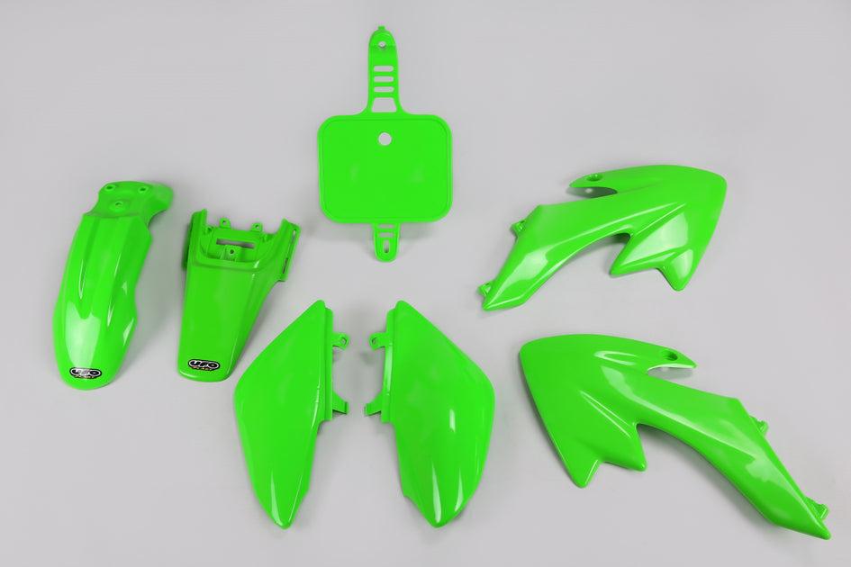 UFO PLASTIC KIT CRF 50 GREEN – Throttle Syndicate