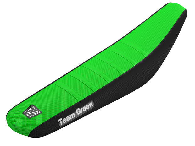 21 TEAM GREEN 3 PANEL TEAM ISSUE SEAT COVER - BLACK / GREEN