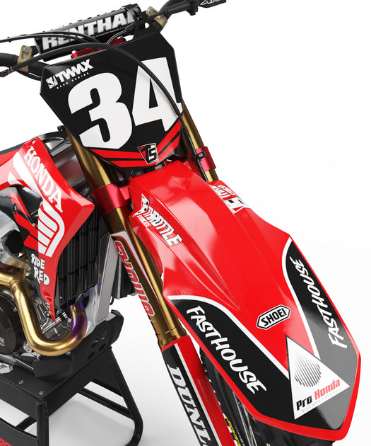 Whites Race Number - Red #3 (10 Pack) – Norjo Motorcycles