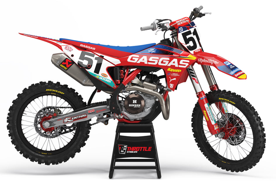 シンプリー・レッド【LD】レーザーディスク TLD GASGAS RACE TEAM - 2023 – Throttle Syndicate