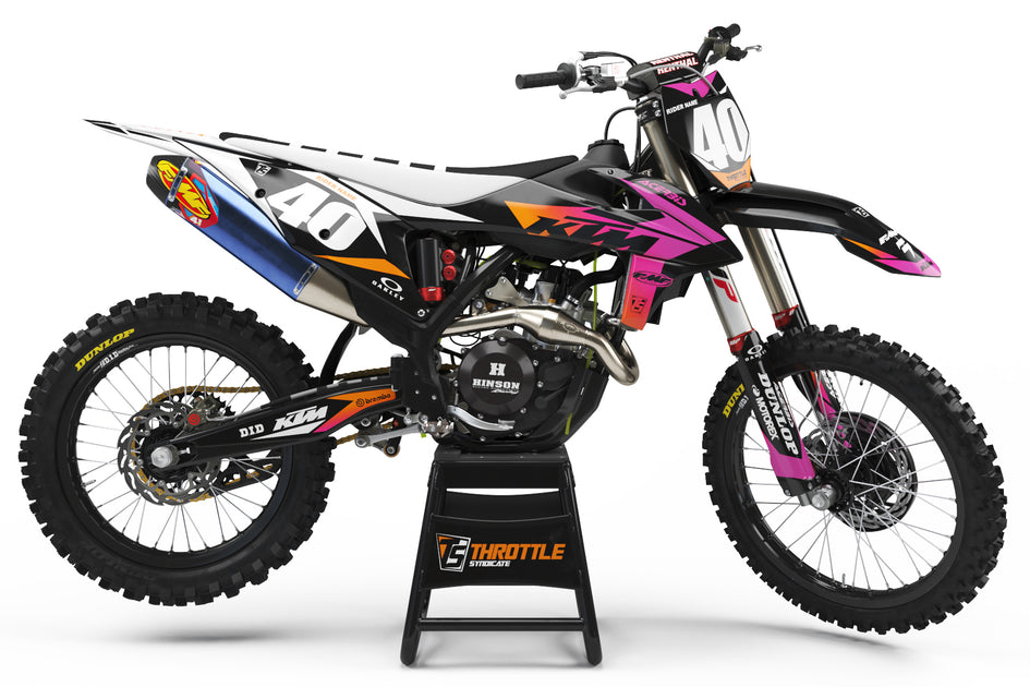 ケツシンポリス CDセット + KTM グッズ KTM VICES GRAPHIC KIT - TECHNO ORANGE – Throttle Syndicate