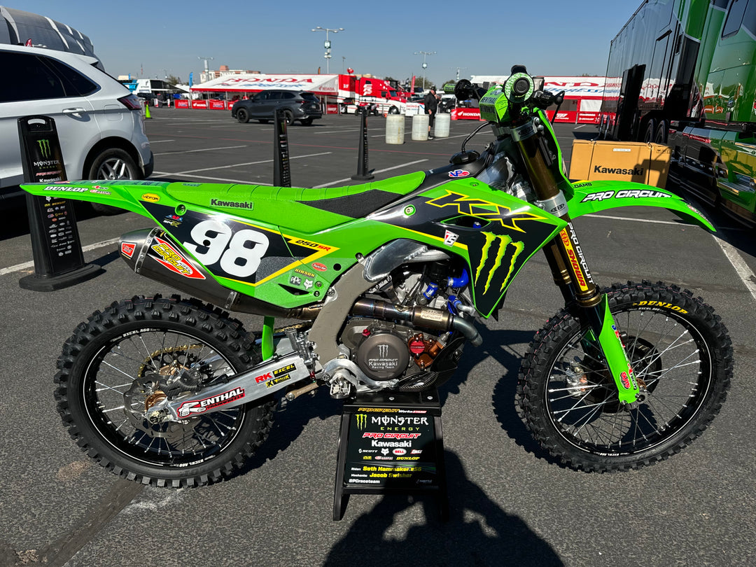 DEELUXE Track225 ＆　F2 Race Titanium セット Ti-6 BC Titanium System RMZ450 '18-25