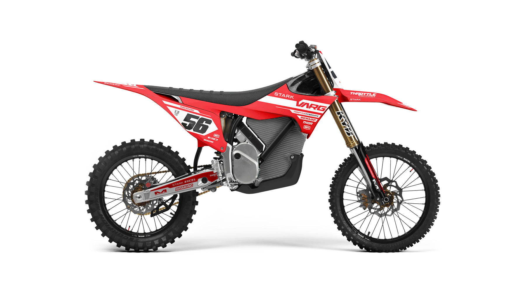 STARK INPUT GRAPHIC KIT - RED – Throttle Syndicate