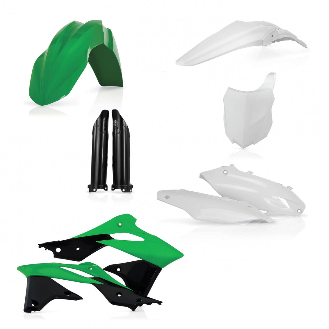 13-16 KAWASAKI KX 250F FULL PLASTIC KIT - ACERBIS – Throttle Syndicate
