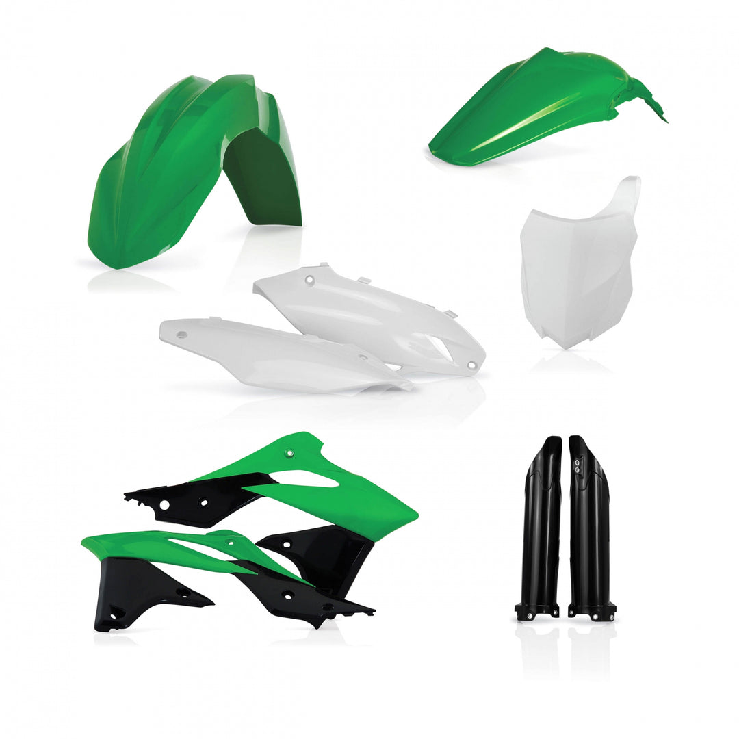 13-16 KAWASAKI KX 250F FULL PLASTIC KIT - ACERBIS – Throttle Syndicate