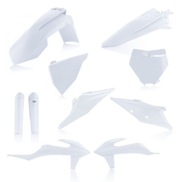 Polisport Kit Plastica Restyling Per KTM SX/SX-F/XC/XC-F (2019-20) Colore Grigio Metallico