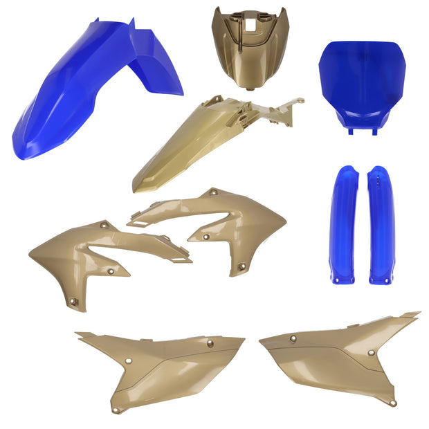 Polisport Full Plastic Kit – Fits Yamaha YZ250F (2010-2013) – Blue/White