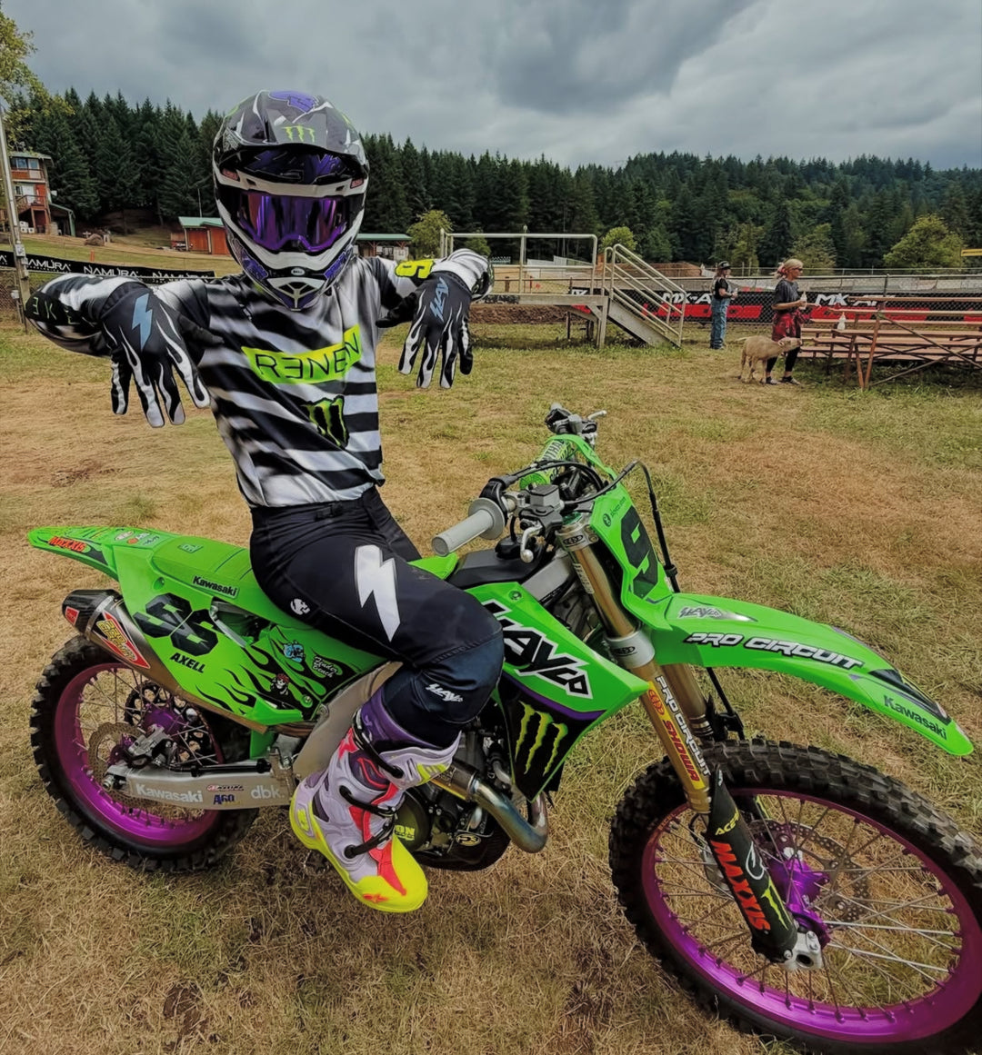 AXELL HODGES SLAYCO GRAPHIC KIT - FUEGO – Throttle Syndicate