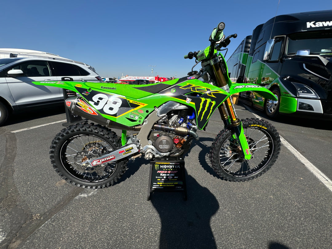 KAWASAKI 17-20 KX250 GRAPHICS PRO CIRCUIT RACE TEAM TRIPLE CROWN