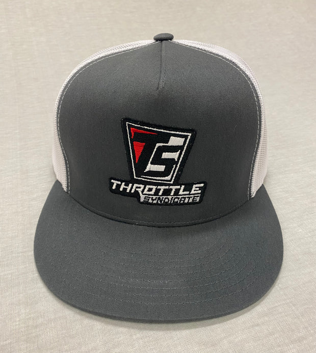 CORP HAT - GRAY/WHITE