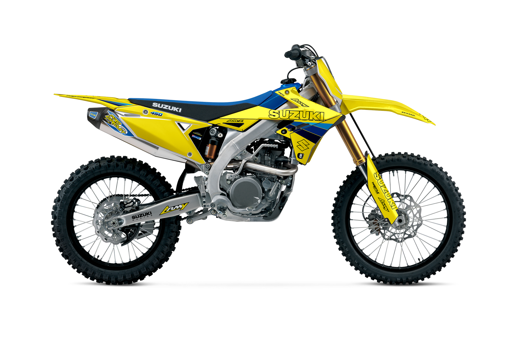SUZUKI RM ARMY GRAPHIC KIT 2025 - 80's – Throttle Syndicate