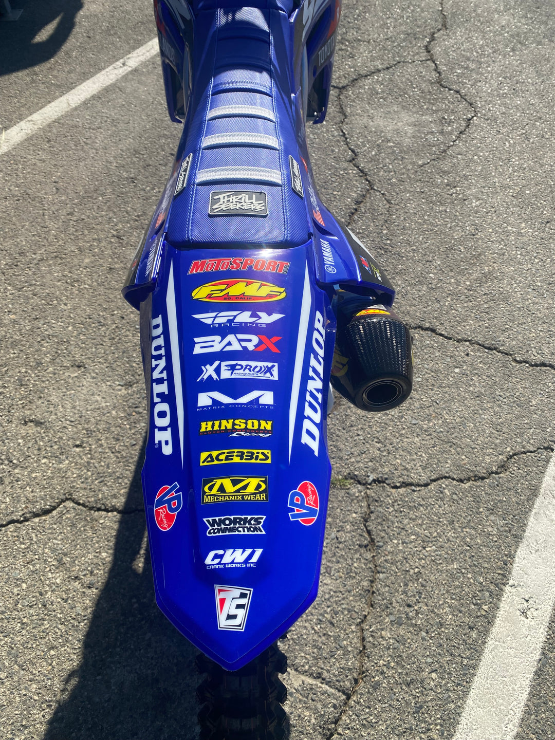 YAMAHA GAPHICS KIT 2026 YZ450F BARX YAMAHA RACE TEAM 2026