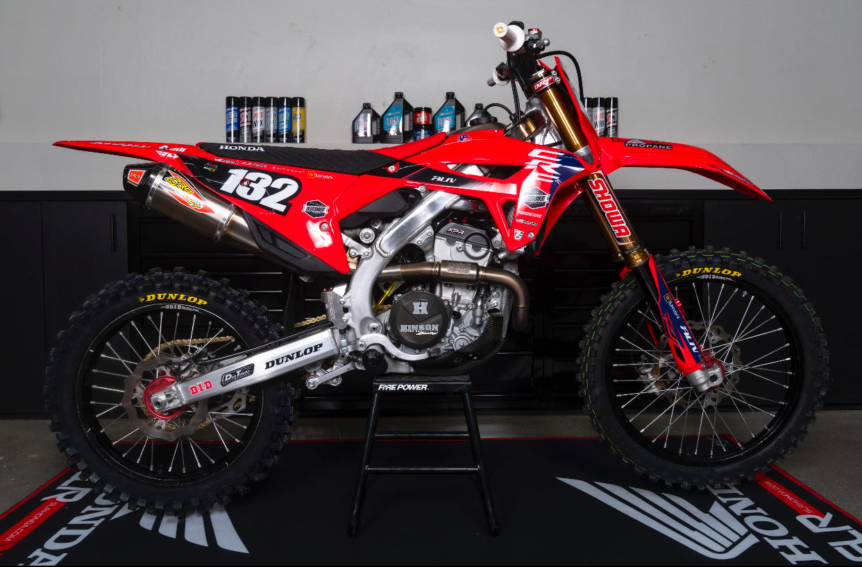 CRF 450 250 21〜24年モデル外装 HONDA GRAPHICS KIT 22-24 CRF250 21-24 CRF450 SLR HONDA RACE TEAM