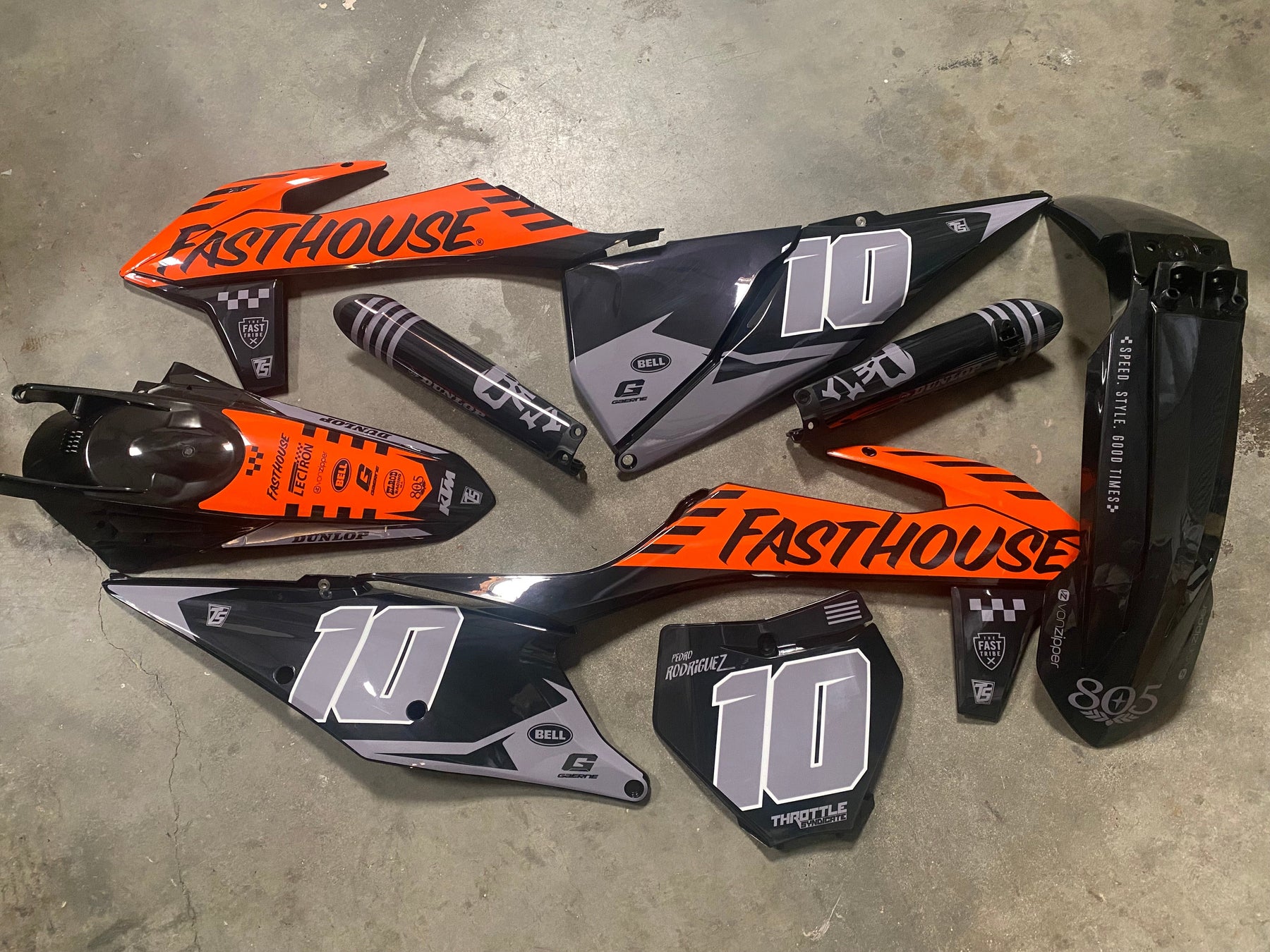 GRAPHICS AND PLASTIC KTM 2019-2022 KTM 125-450 SX SX-F XC XC-F
