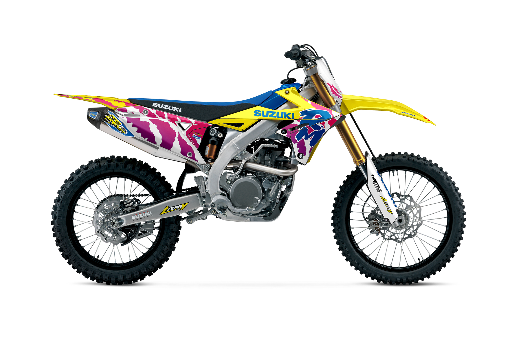 SUZUKI RM ARMY GRAPHIC KIT 2025 - 90's – Throttle Syndicate