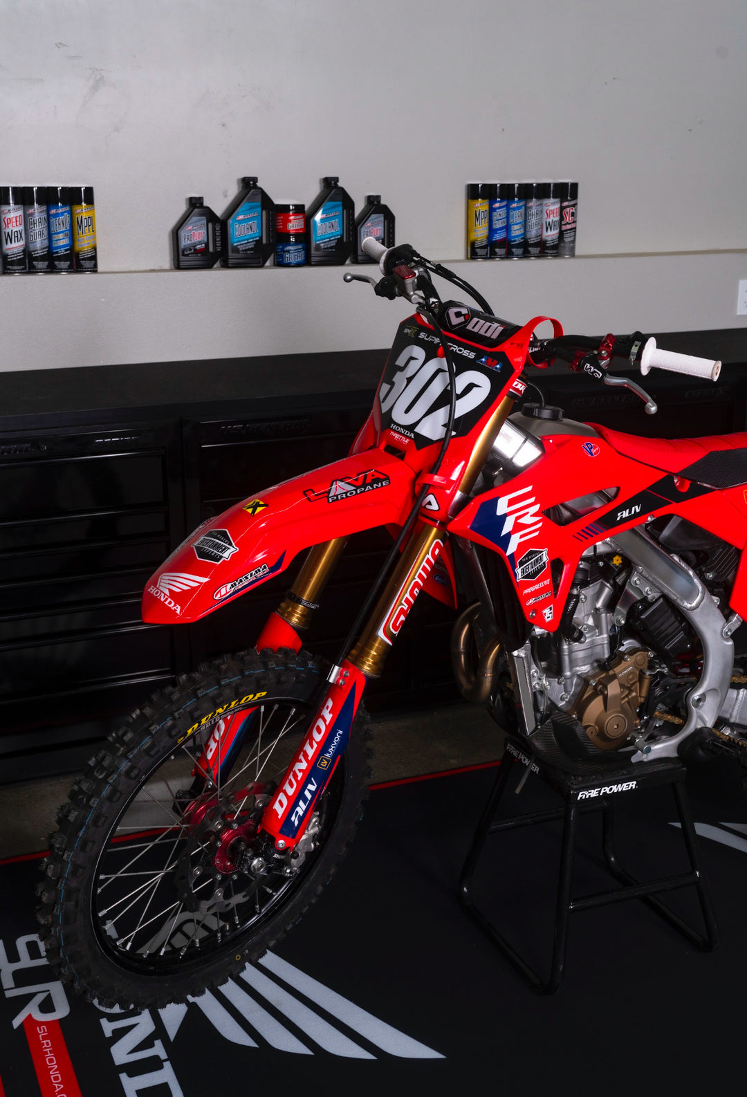 HONDA GRAPHICS KIT 22-24 CRF250 21-24 CRF450 SLR HONDA RACE TEAM