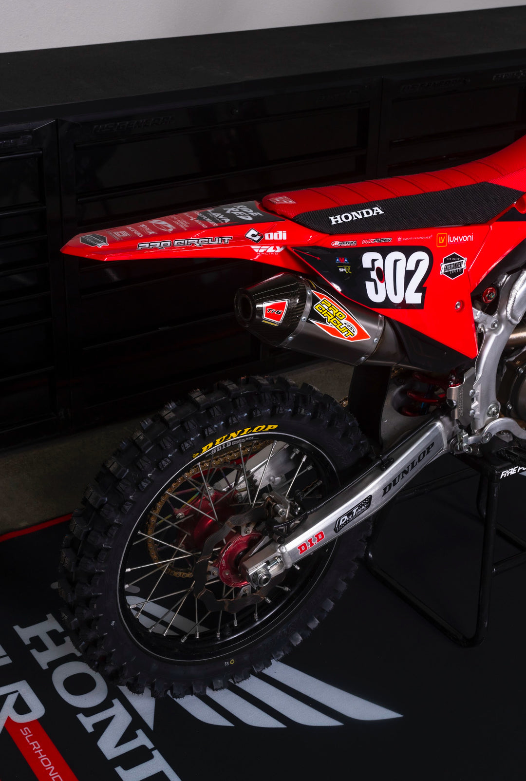 HONDA GRAPHICS KIT 22-24 CRF250 21-24 CRF450 SLR HONDA RACE TEAM