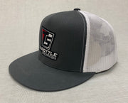 CORP HAT - GRAY/WHITE
