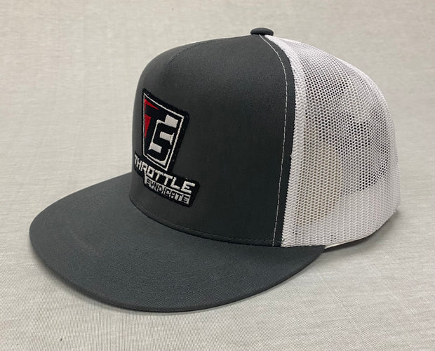 CORP HAT - GRAY/WHITE