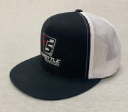 CORP HAT - BLACK/WHITE