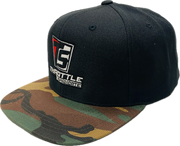 CORP HAT - BLACK/CAMO