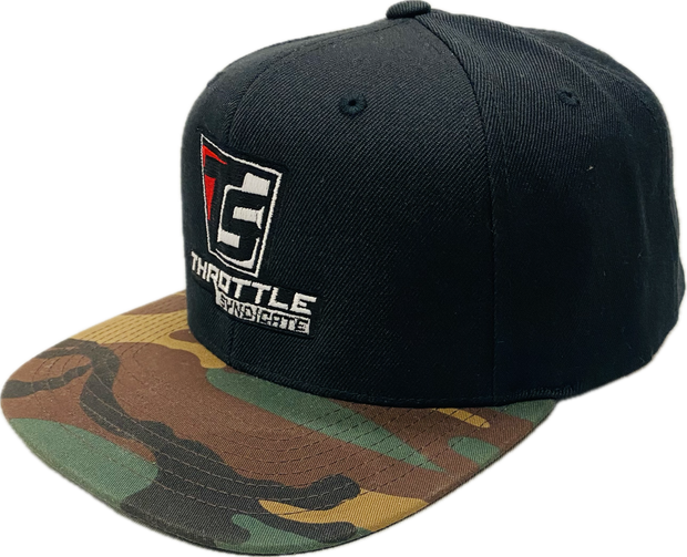 CORP HAT - BLACK/CAMO