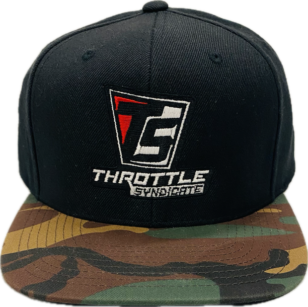 CORP HAT - BLACK/CAMO