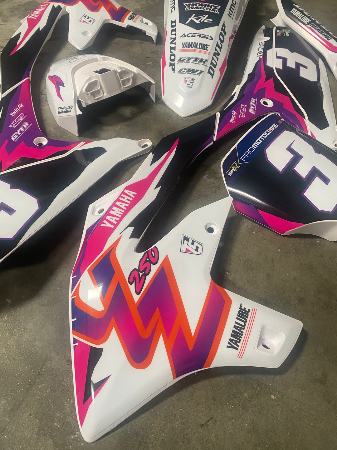 GRAPHICS AND PLASTIC YAMAHA 2024-2026 YZ250F 23-25 YZ450F YZF