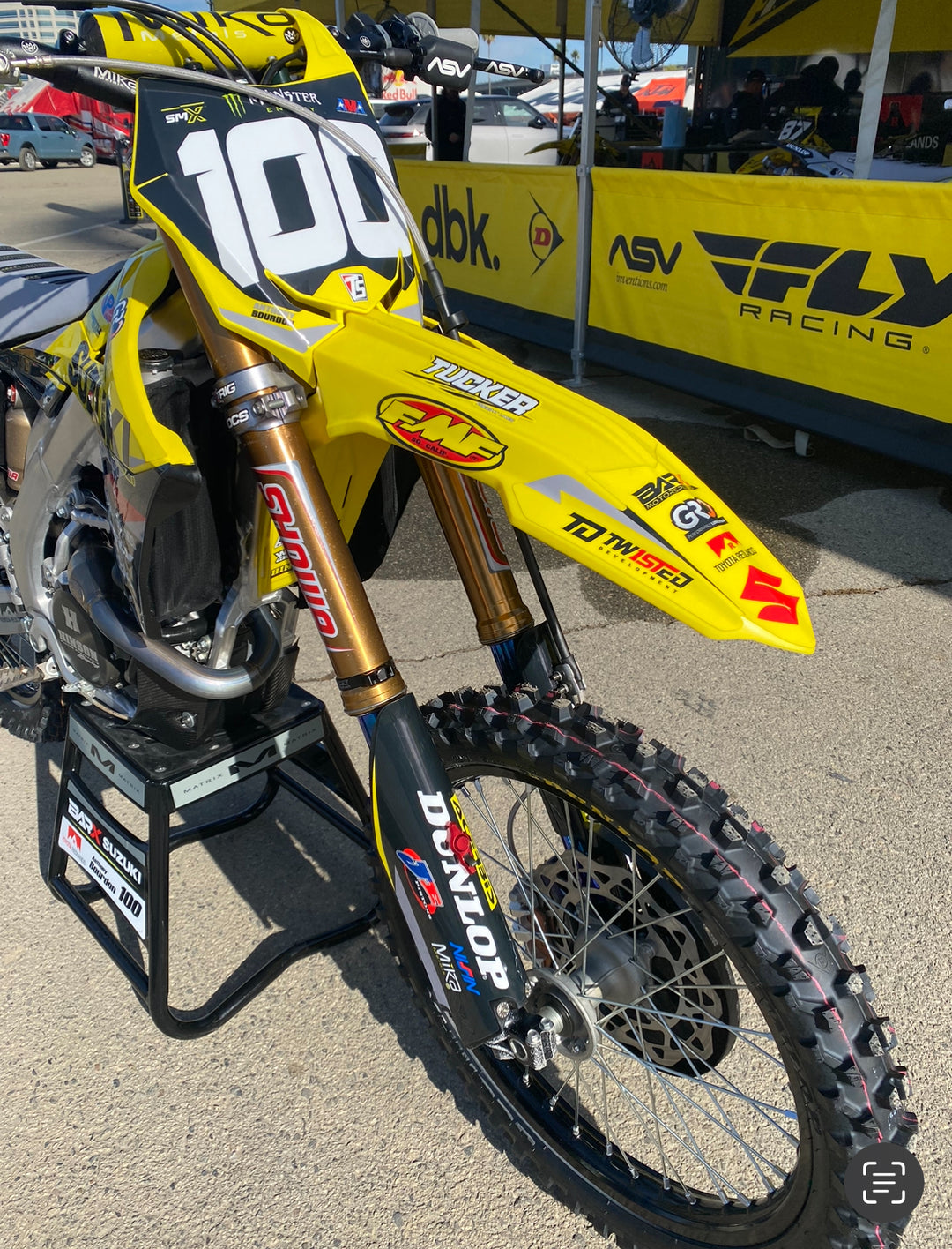 BARX SUZUKI TEAM GRAPHIC KIT - 2024 – Throttle Syndicate