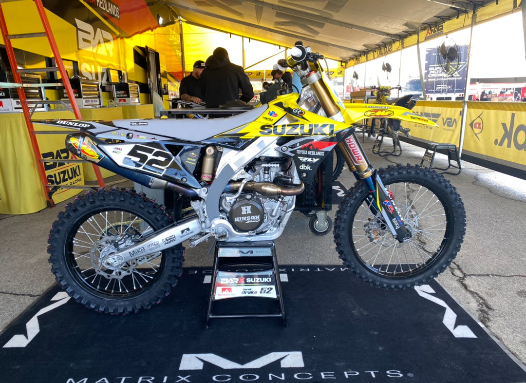 BARX SUZUKI TEAM GRAPHIC KIT - 2024 – Throttle Syndicate