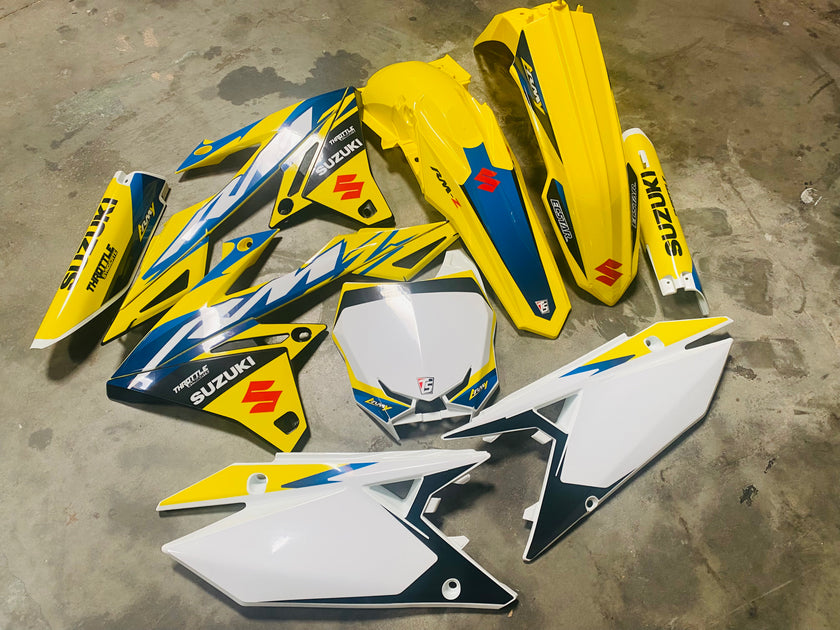 GRAPHICS AND PLASTIC SUZUKI 2019-2026 RMZ250 2018-2026 RMZ450 RM-Z RM ...