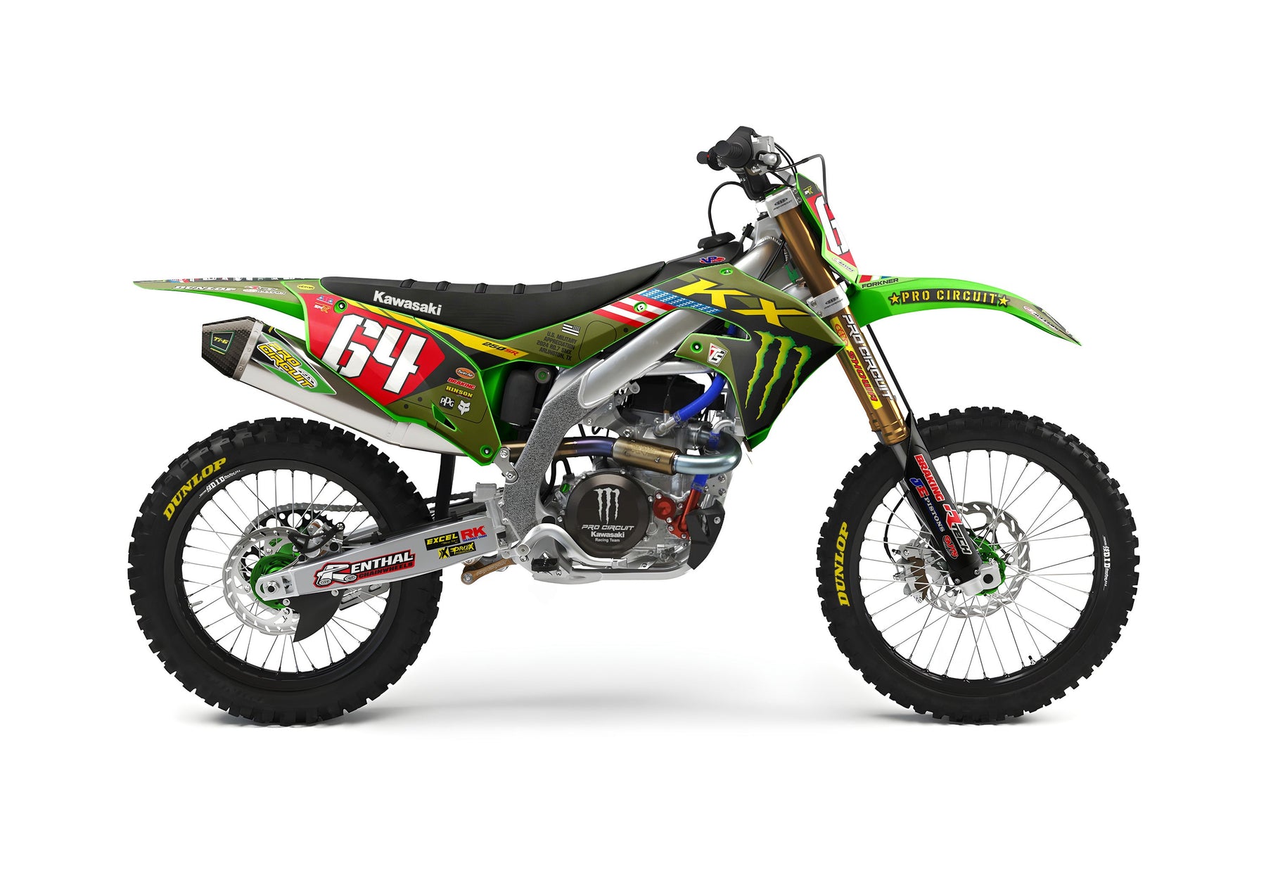 PRO CIRCUIT RACE TEAM- 2024 MILITARY EDITION – Throttle Syndicate