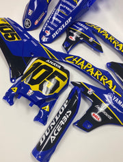 GRAPHICS + PLASTIC YAMAHA YZ250F YZ450F CHAPARRAL MCGRATH RETRO