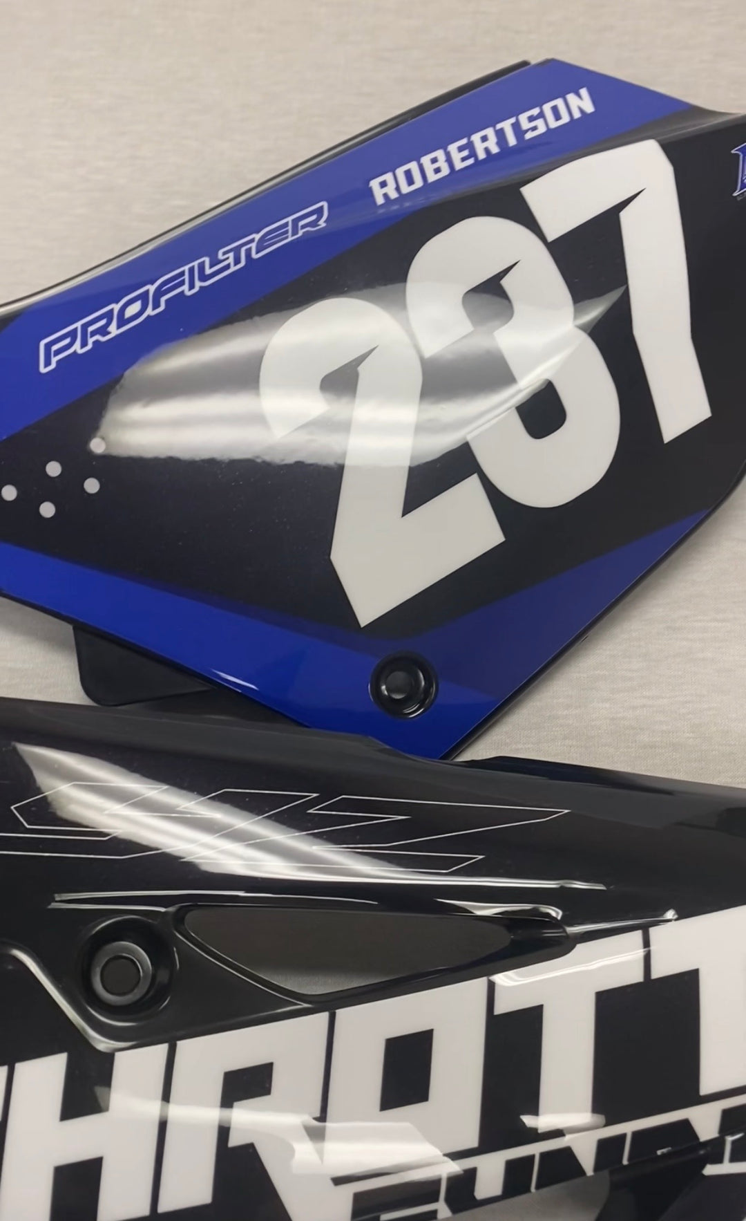 GRAPHICS AND PLASTIC YAMAHA 2022-2026 YZ125 YZ250 TS TEAM GRAPHIC