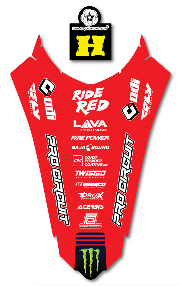 SLR HONDA REAR FENDER DECALS - STANDARD