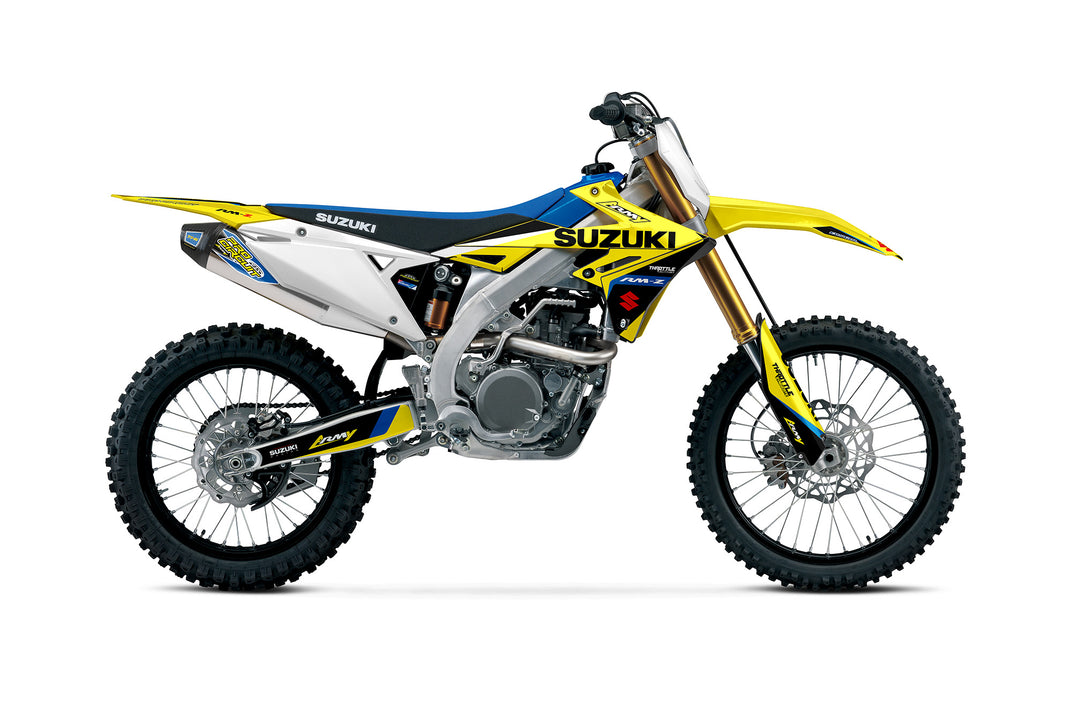 SUZUKI RM ARMY GRAPHIC KIT ONLY 2024 - NO BACKGROUNDS – Throttle