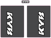 KYB Fork Tube Decals - CARBON FIBER