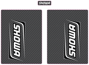 SHOWA FORK TUBE DECALS - CARBON FIBER