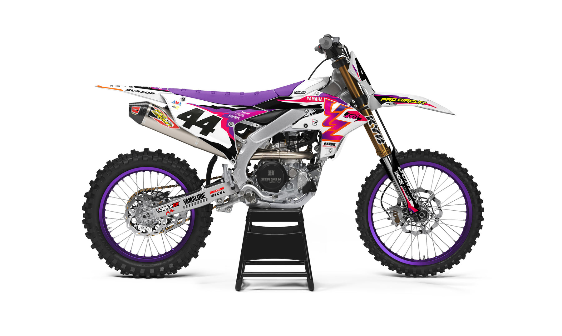 YAMAHA RETRO GRAPHIC KIT - 1993 – Throttle Syndicate