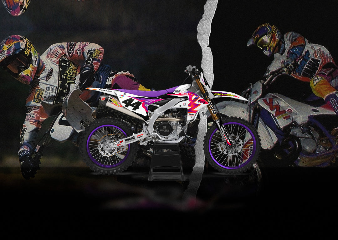 YAMAHA RETRO GRAPHIC KIT - 1993 – Throttle Syndicate