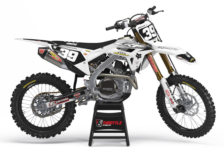 Modded Razor Graphics HONDA RAZOR GRAPHIC KIT - WHITE – Throttle Syndicate