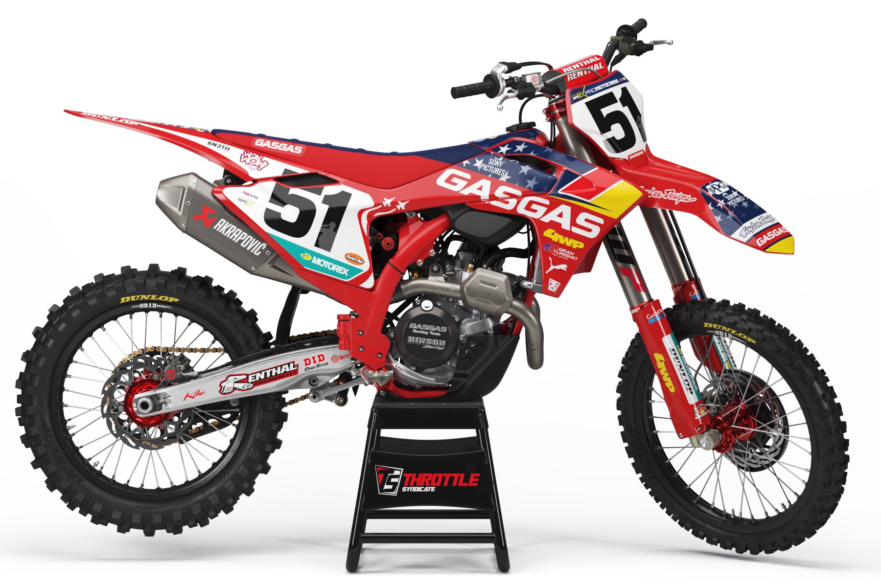 パーツ gasgas TLD GASGAS RACE TEAM - 2023 MILITARY – Throttle Syndicate