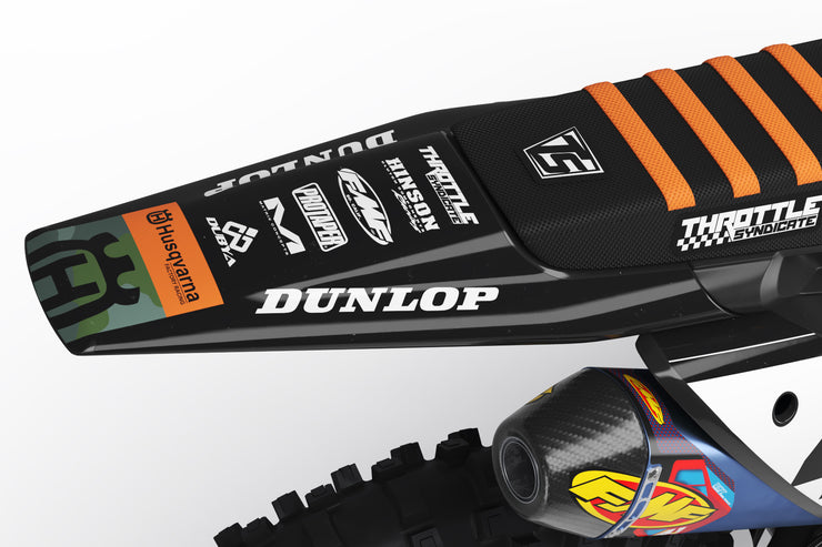 HUSQVARNA HUNTER GRAPHIC KIT - BLACK/ORANGE